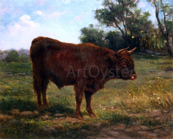 Rosa Bonheur A Longhorn Bull in a Landscape - Hand Painted Oil Painting
