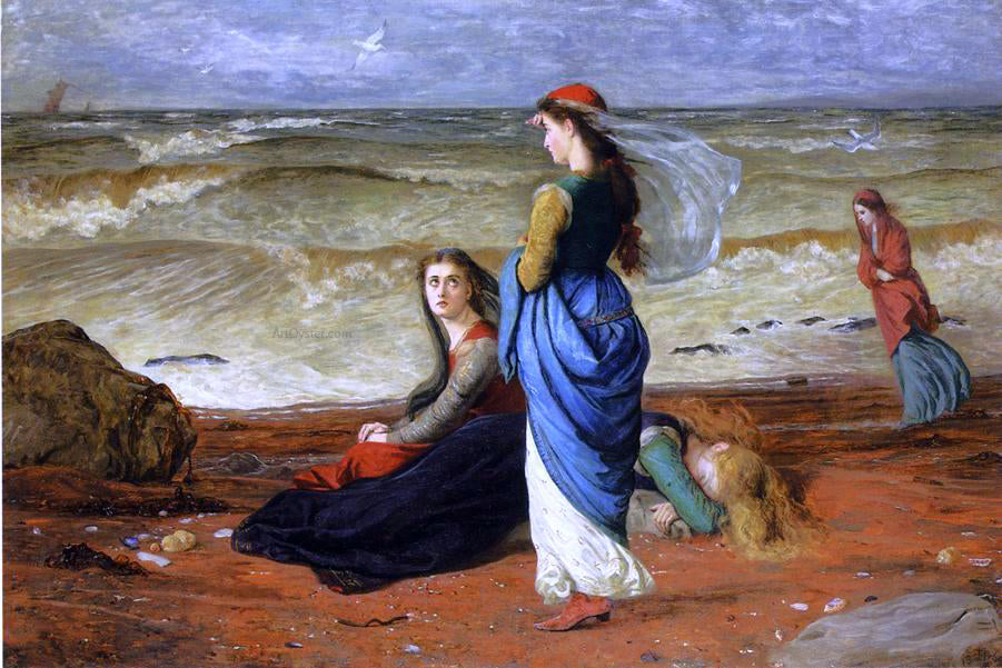 James Archer Longing - Hand Painted Oil Painting
