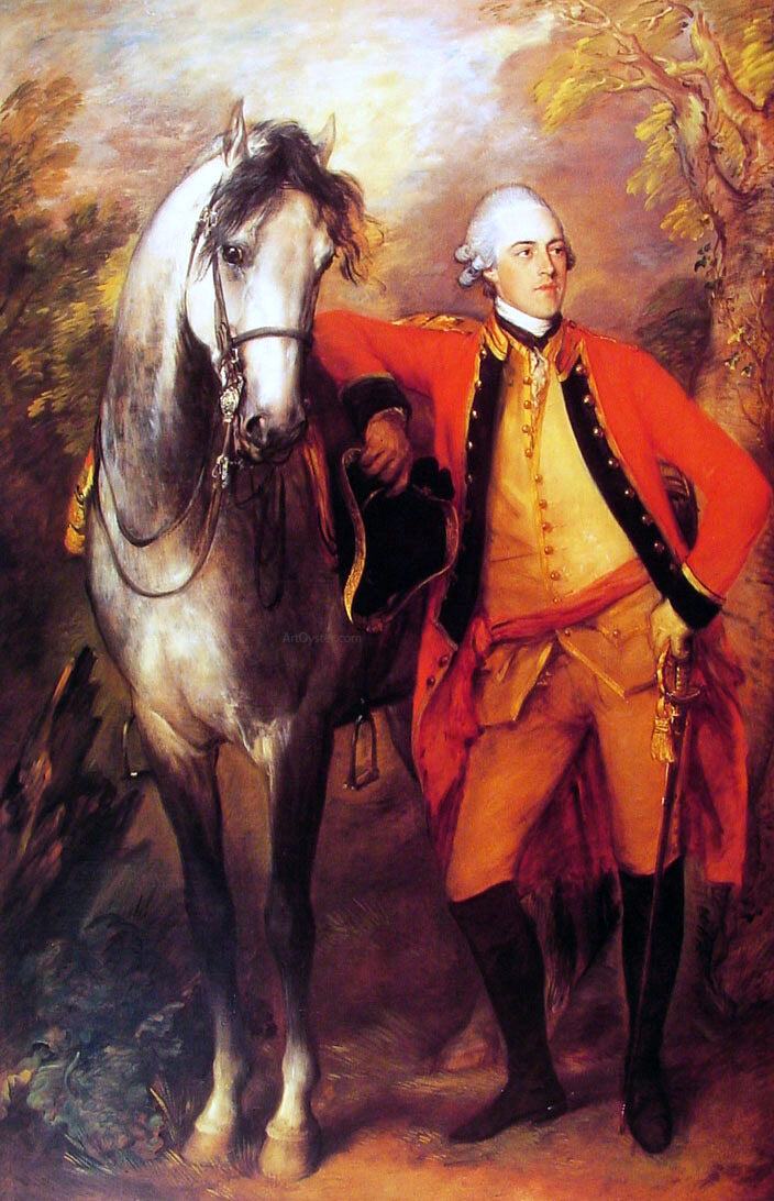 Thomas Gainsborough Lord Ligonier - Hand Painted Oil Painting