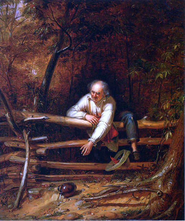 William Sidney Mount Loss and Gain - Hand Painted Oil Painting
