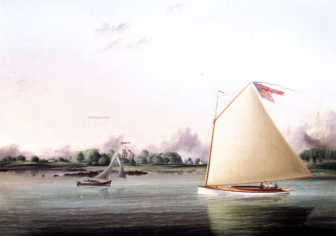 James E Buttersworth Louisa Randell - Hand Painted Oil Painting