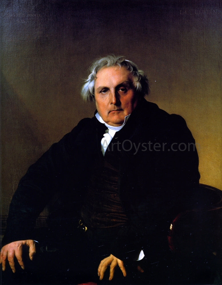 Jean-Auguste-Dominique Ingres Louis-Francois Bertin - Hand Painted Oil Painting