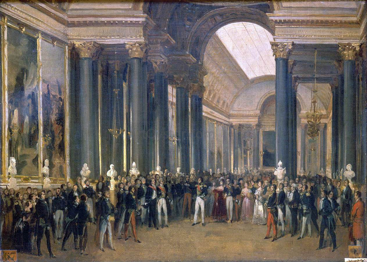  Francois-Joseph Heim Louis-Philippe Opening the Galerie des Batailles, 10 June 1837 - Hand Painted Oil Painting