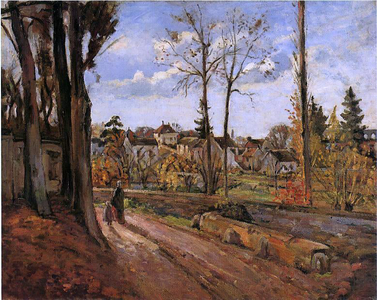Camille Pissarro Louveciennes - Hand Painted Oil Painting