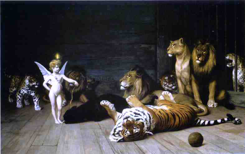 Jean-Leon Gerome Love Conquers All - Hand Painted Oil Painting