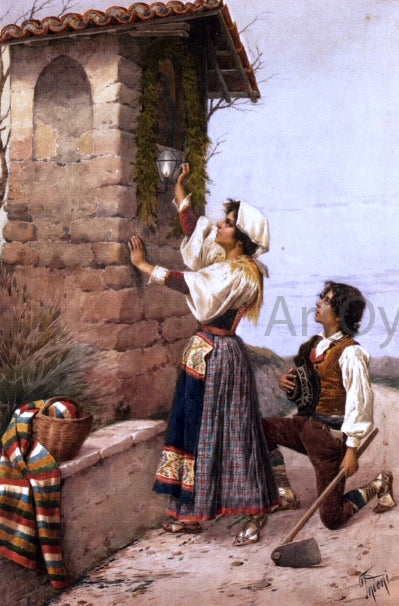 Filippo Indoni Loves Light - Hand Painted Oil Painting