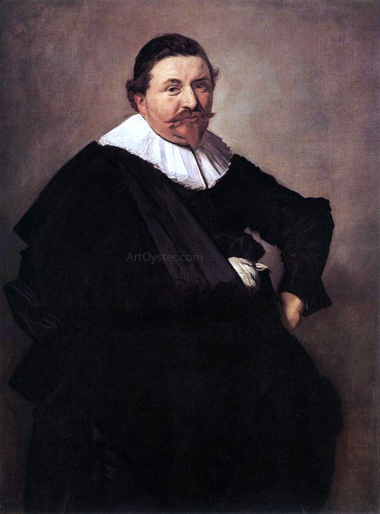 Frans Hals Lucas de Clercq - Hand Painted Oil Painting