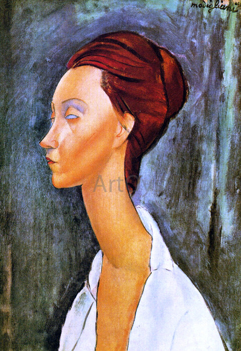 Amedeo Modigliani Lunia Czechovska - Hand Painted Oil Painting