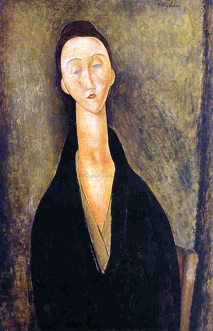 Amedeo Modigliani Lunia Czechowska - Hand Painted Oil Painting