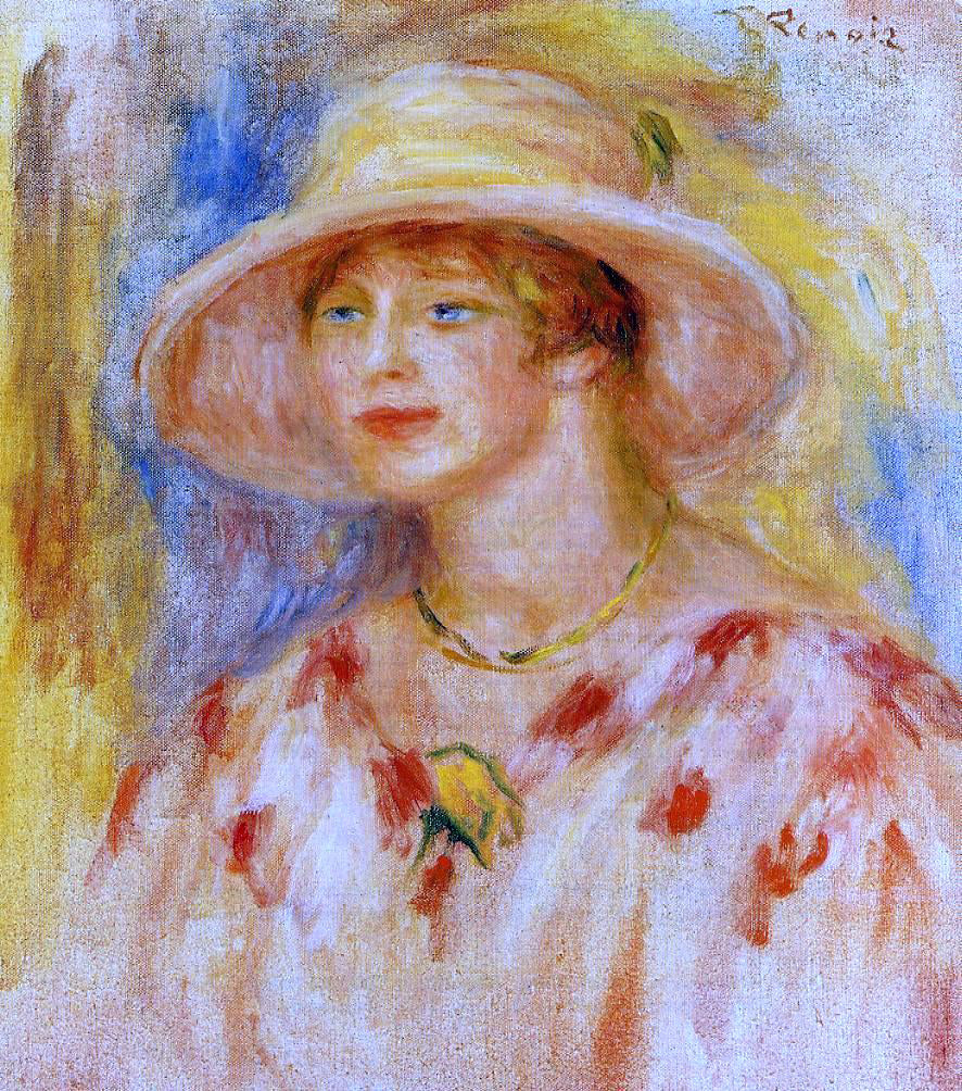 Pierre Auguste Renoir Lydia Sieligmann - Hand Painted Oil Painting