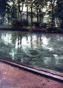 Gustave Caillebotte L'Yerres - Hand Painted Oil Painting