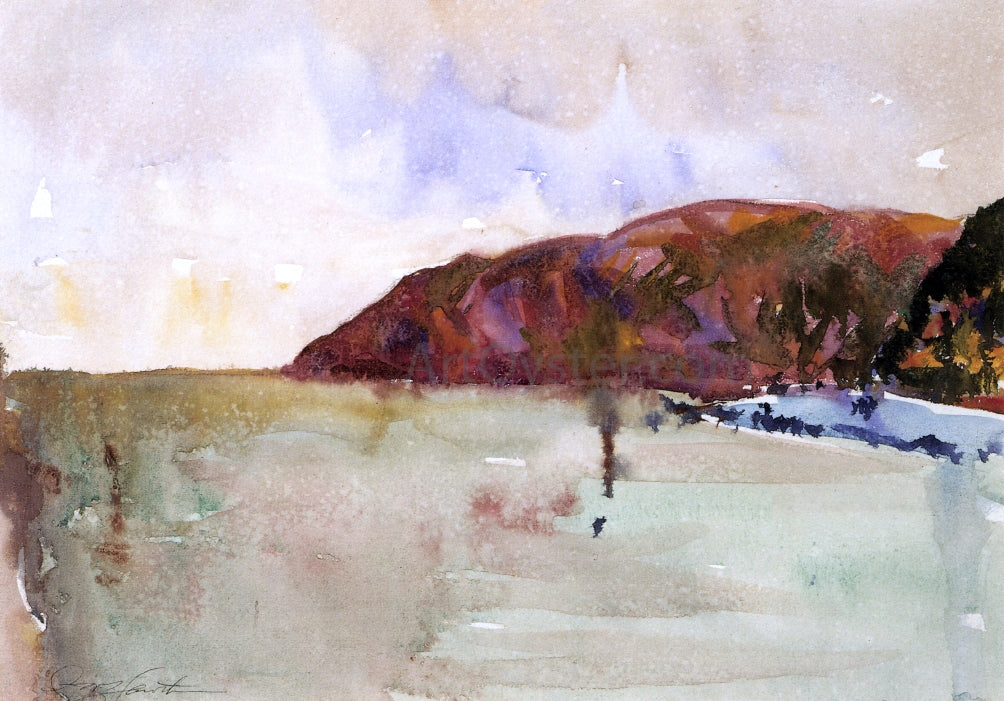Charles Webster Hawthorne Lynmouth Cliffs - Hand Painted Oil Painting