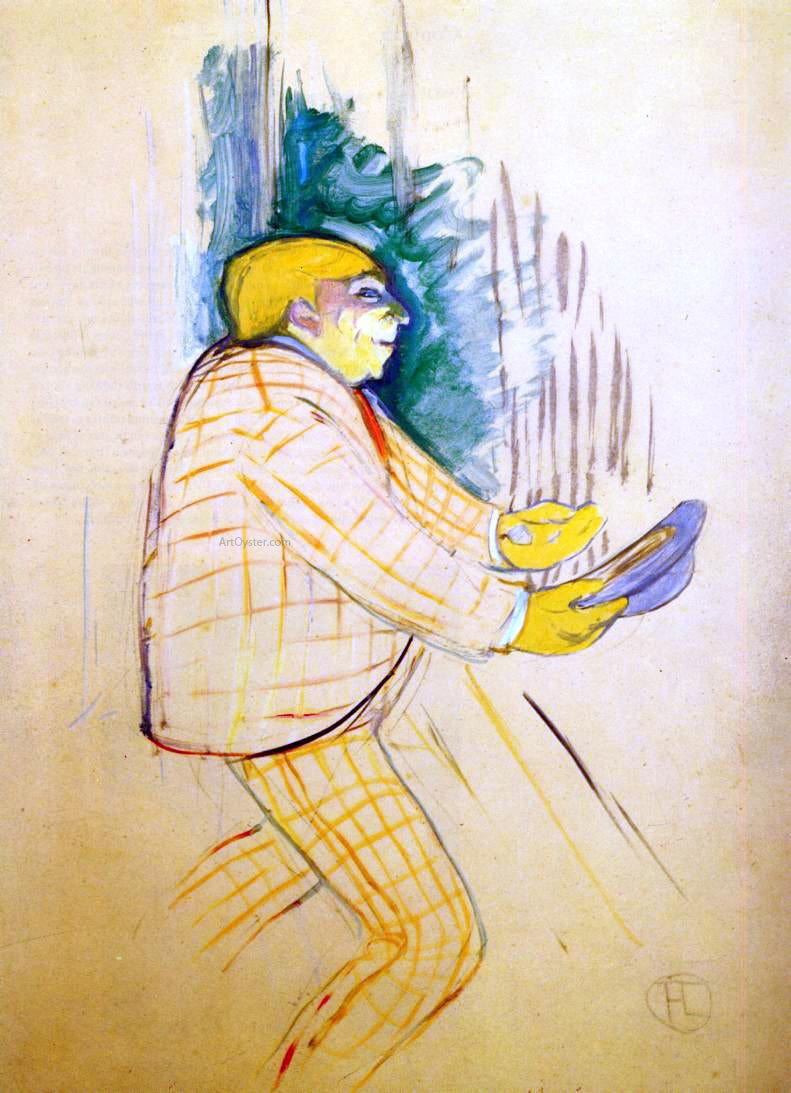 Henri De Toulouse-Lautrec M. Praince - Hand Painted Oil Painting