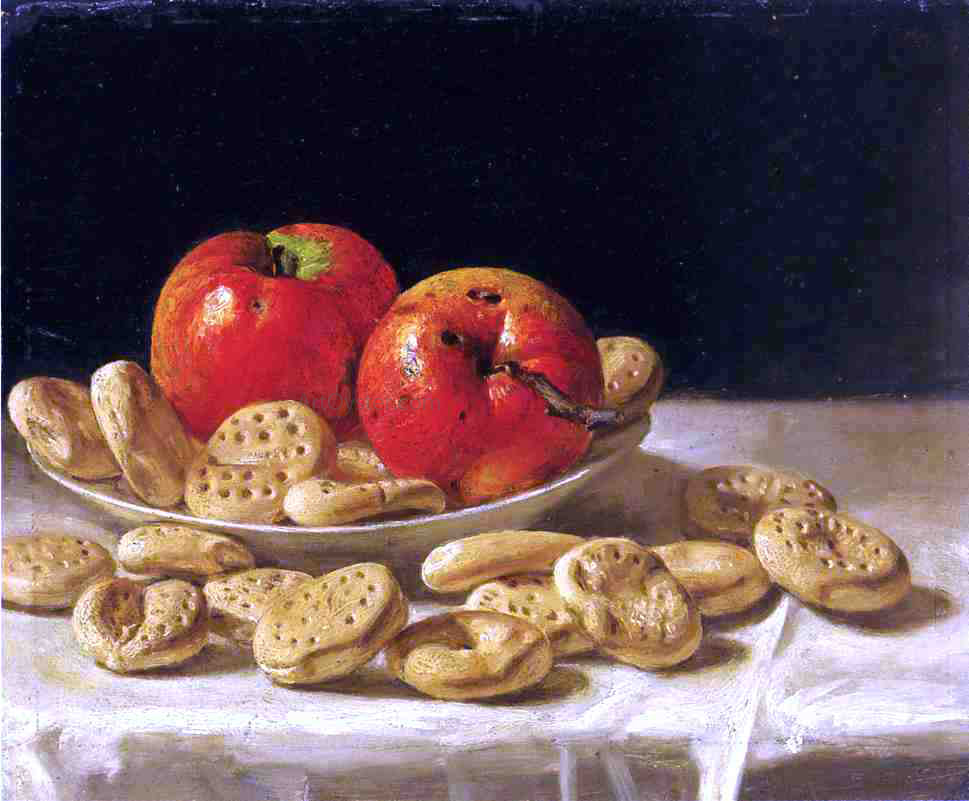 John F Francis Mackinaws and Biscuits - Hand Painted Oil Painting