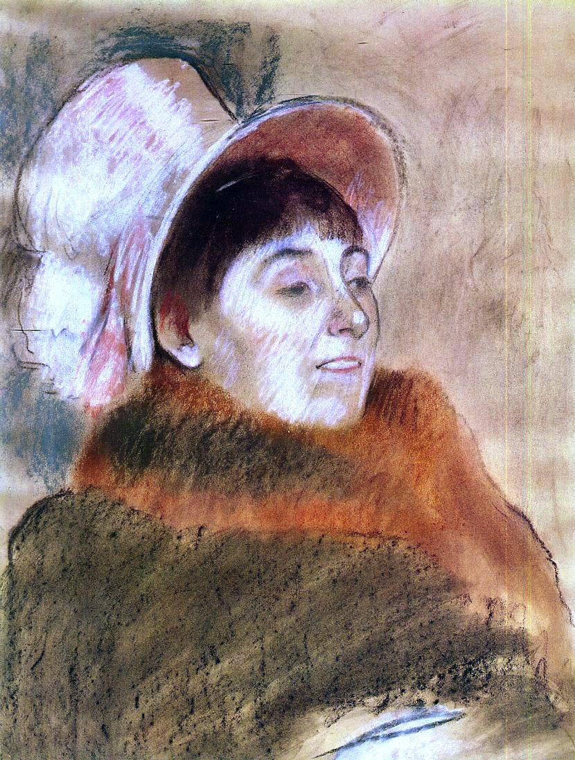 Edgar Degas Madame Deitz-Monin - Hand Painted Oil Painting