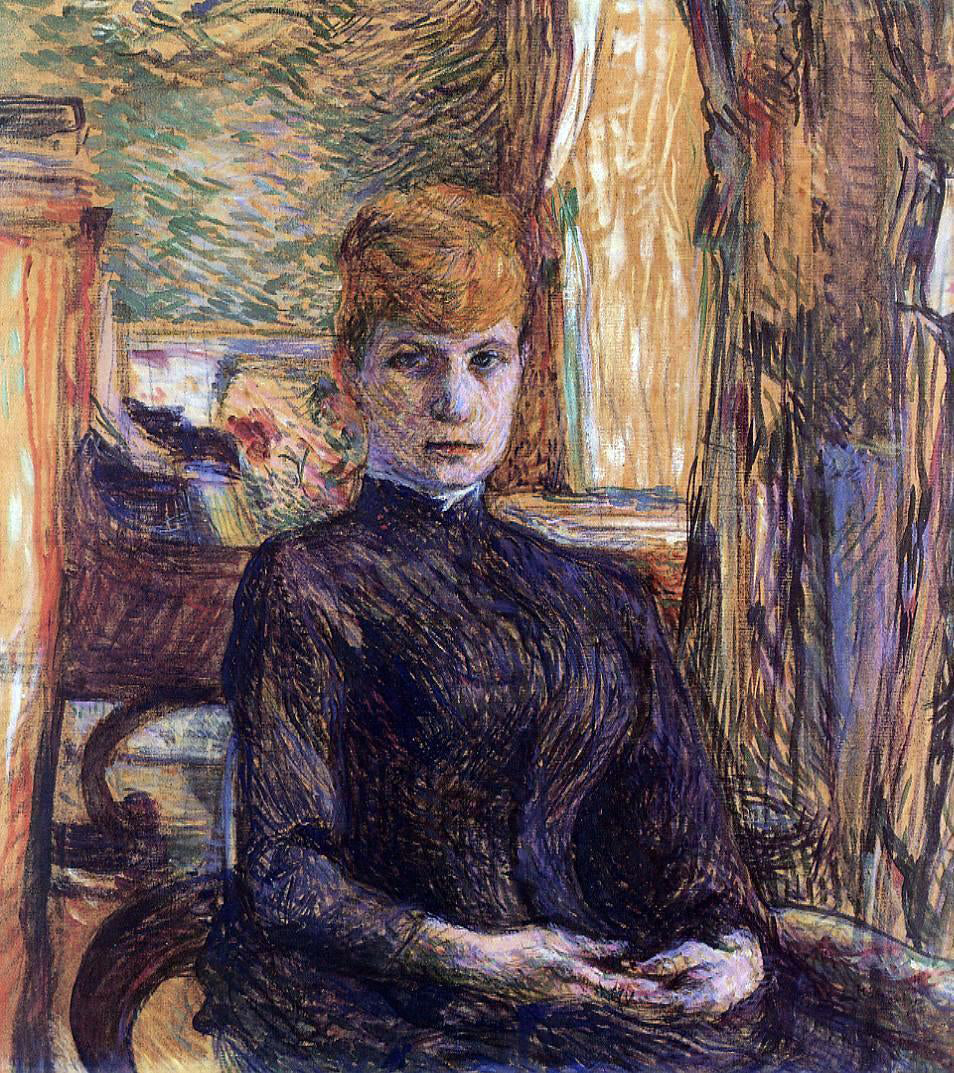 Henri De Toulouse-Lautrec Madame Juliette Pascal - Hand Painted Oil Painting