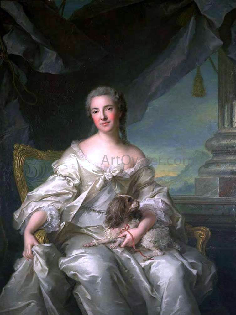  Jean-Marc Nattier Madame la Comtesse d'Argenson - Hand Painted Oil Painting