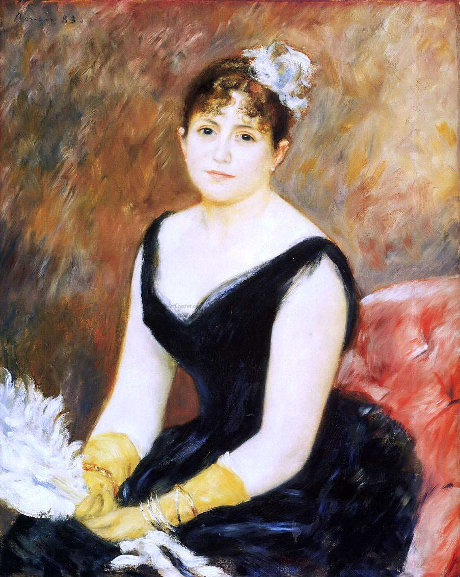 Pierre Auguste Renoir Madame Leon Clapisson (also known as Marie Henriette Valentine Billet) - Hand Painted Oil Painting