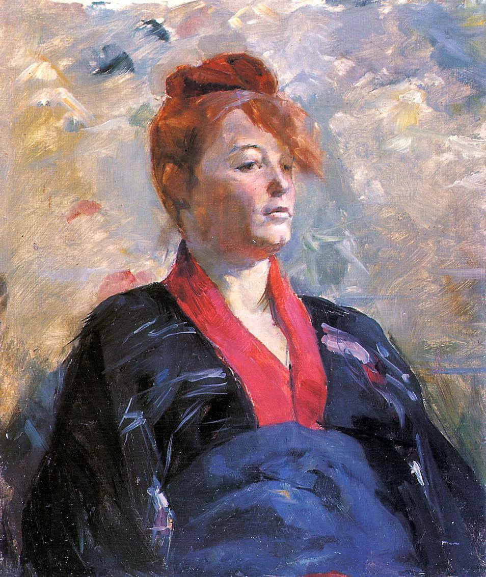 Henri De Toulouse-Lautrec Madame Lili Grenier - Hand Painted Oil Painting