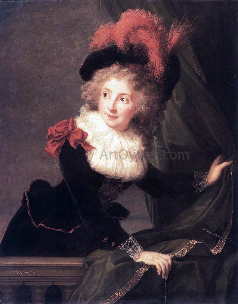 Elisabeth Le Brun Madame Perregaux - Hand Painted Oil Painting