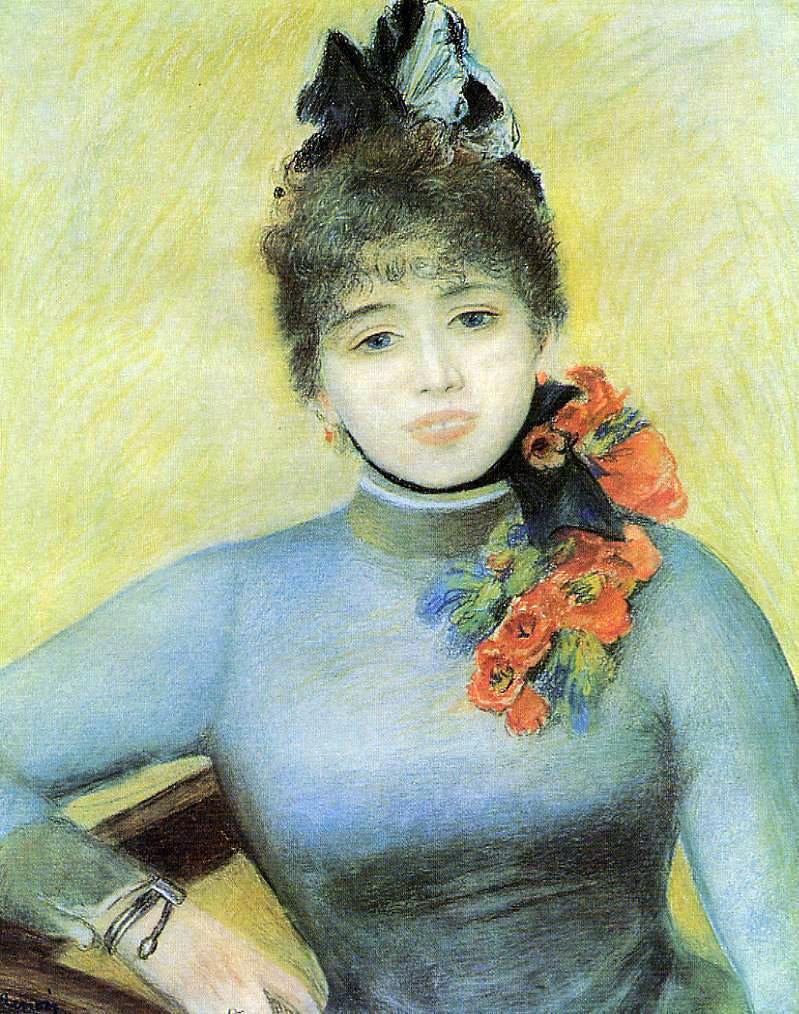 Pierre Auguste Renoir Madame Severine - Hand Painted Oil Painting