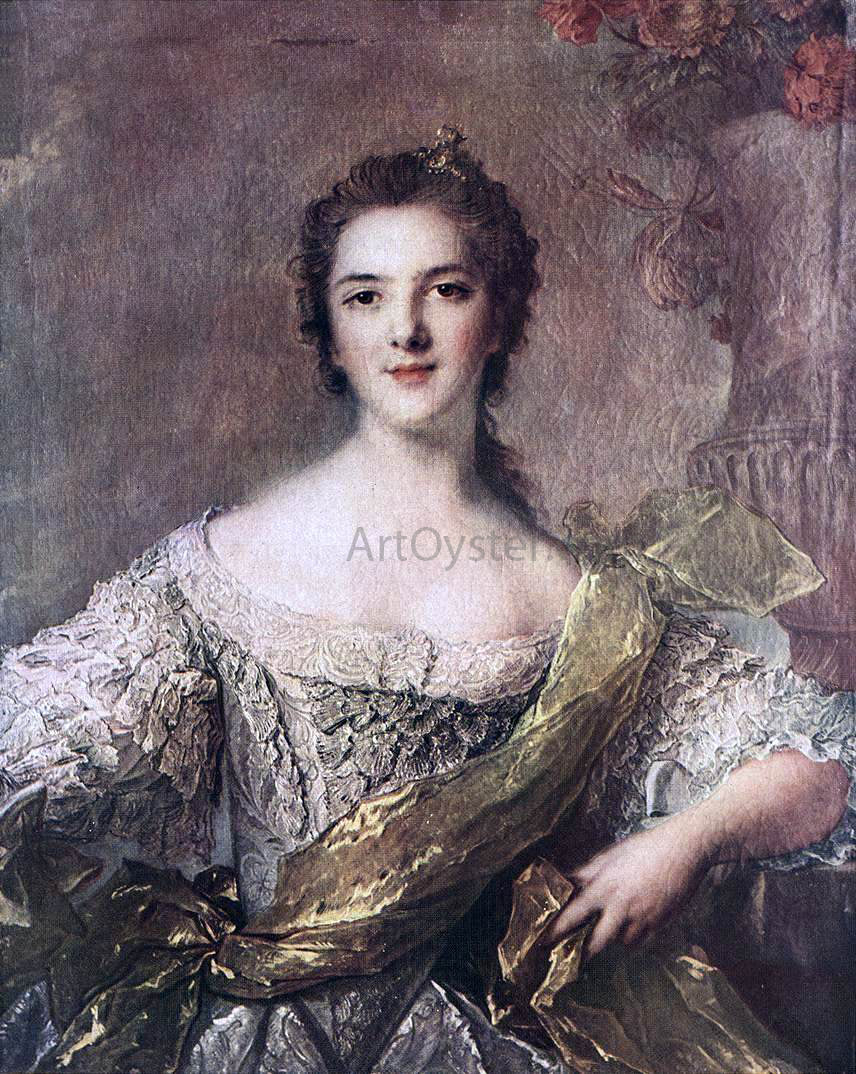 Jean-Marc Nattier Madame Victoire - Hand Painted Oil Painting