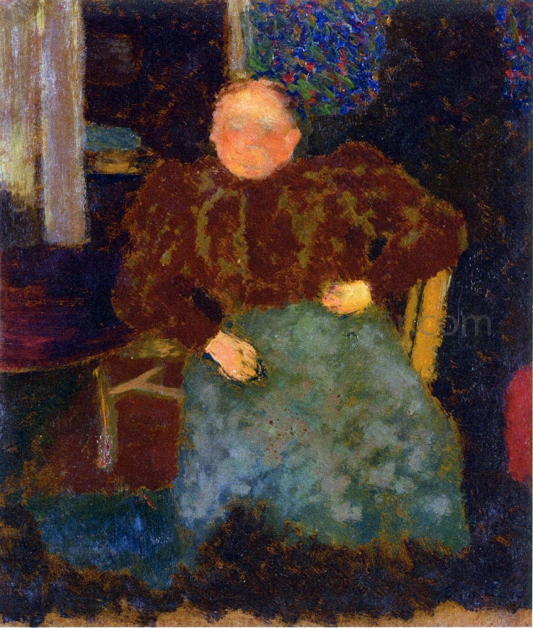 Edouard Vuillard Madame Vuillard Seated - Hand Painted Oil Painting