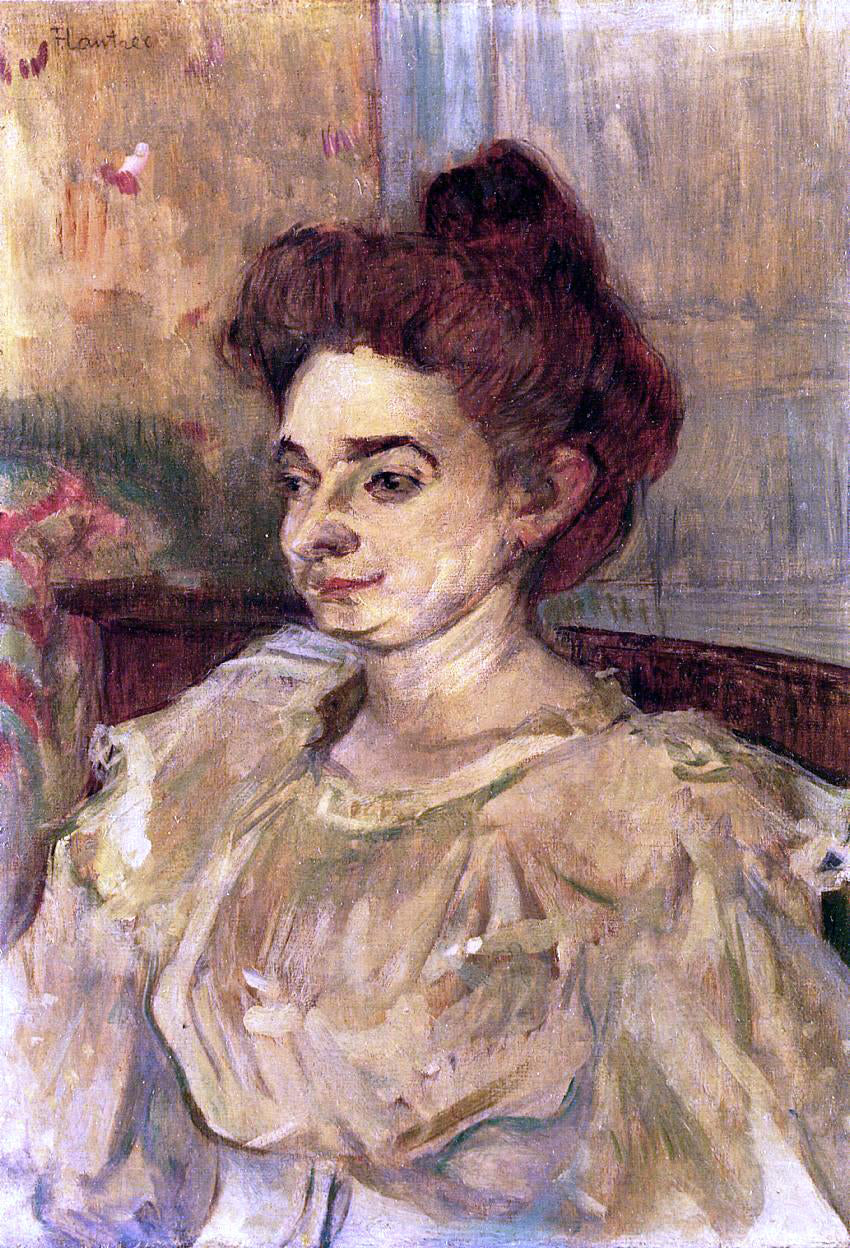 Henri De Toulouse-Lautrec Mademoiselle Beatrice Tapie de Celeyran - Hand Painted Oil Painting