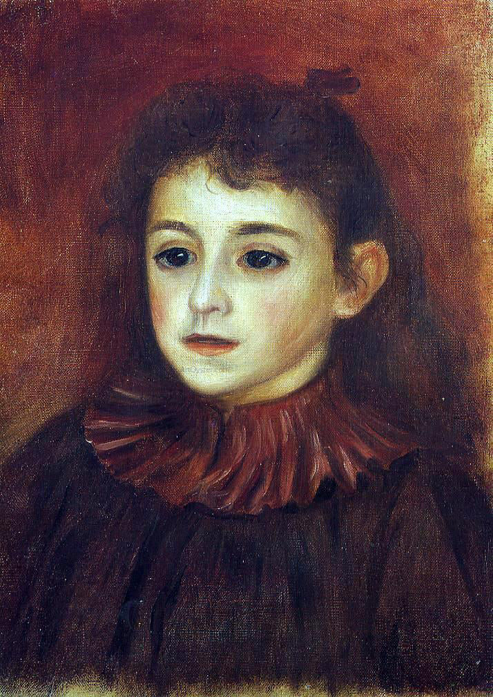 Pierre Auguste Renoir Mademoiselle Georgette Charpentier - Hand Painted Oil Painting