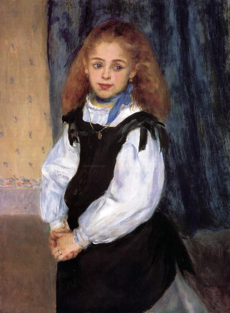Pierre Auguste Renoir Mademoiselle Legrand - Hand Painted Oil Painting