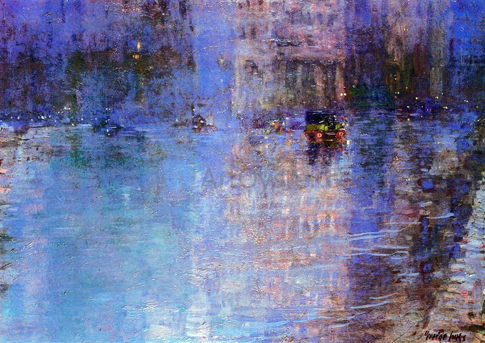 George Luks Madison Square - Hand Painted Oil Painting
