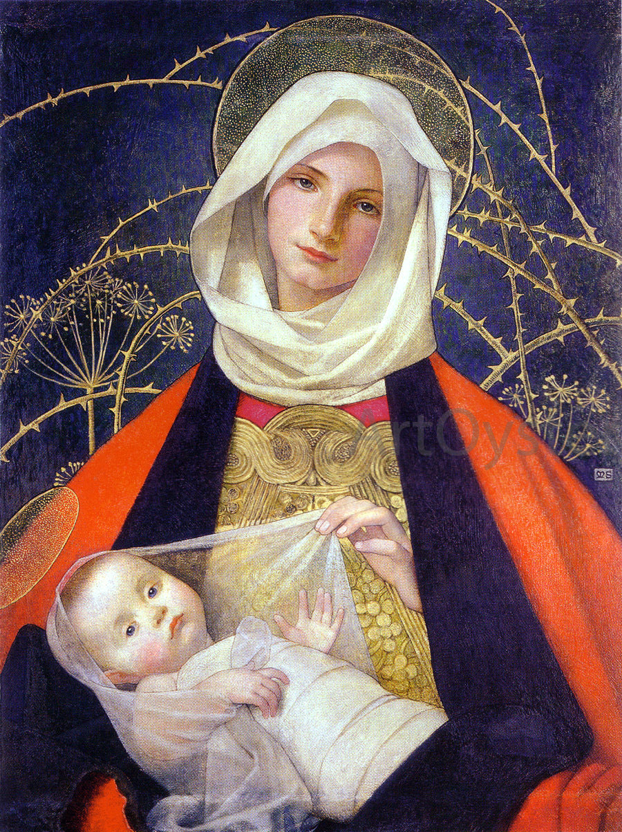 Marianne Preindelsberger Stokes Madonna and Child - Hand Painted Oil Painting