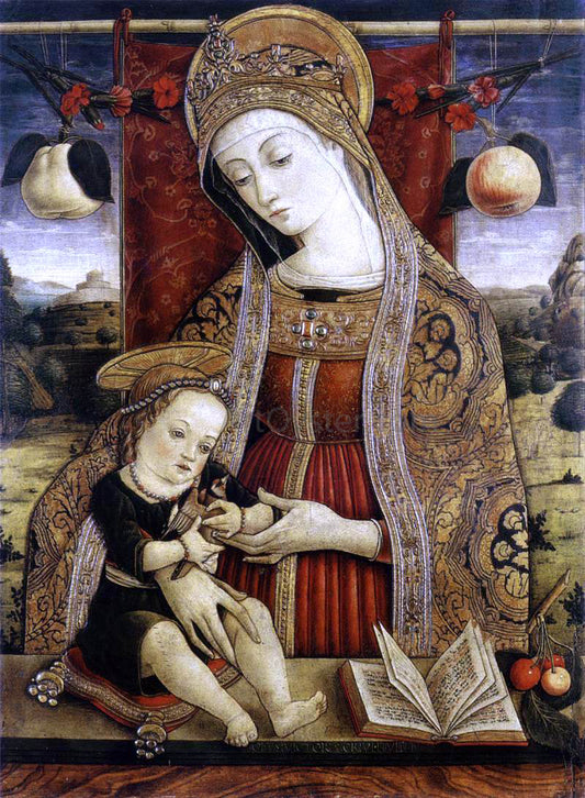  Vittorio Crivelli Madonna and Child - Hand Painted Oil Painting