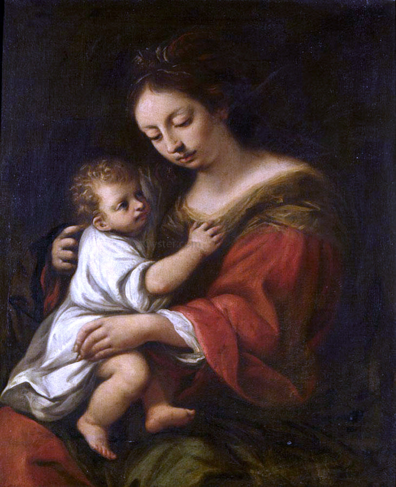 Giuseppe Nuvolone Madonna and Child - Hand Painted Oil Painting