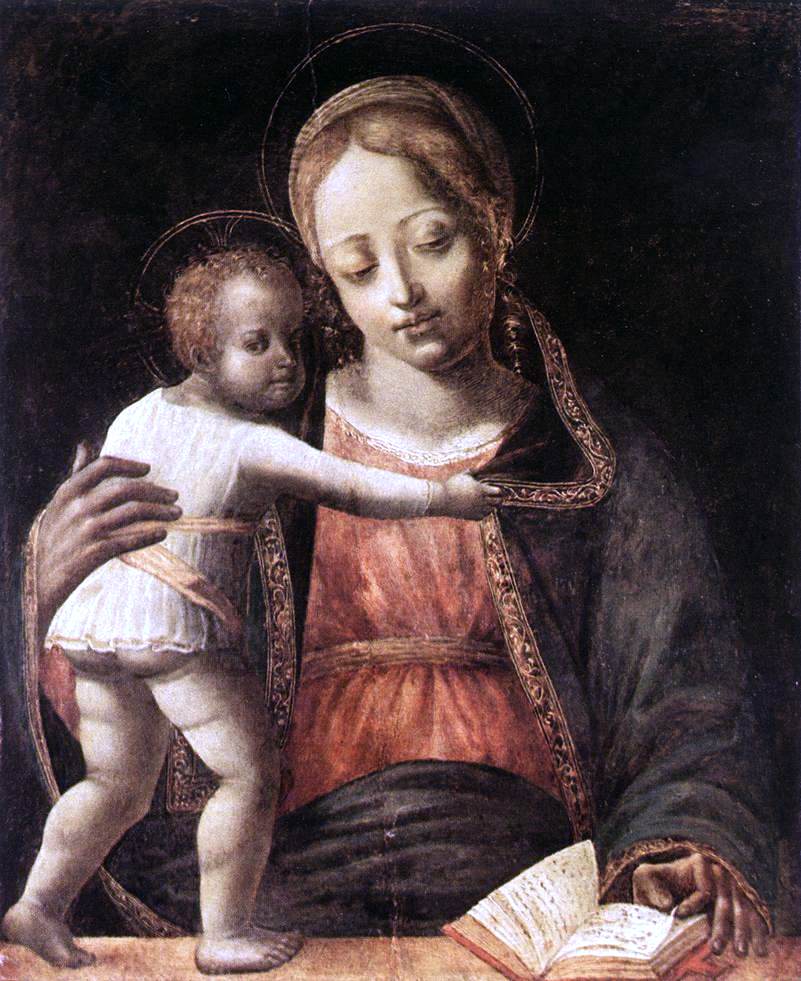 Bernardino Jacopi Buti Madonna and Child - Hand Painted Oil Painting