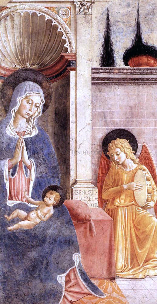 Benozzo Di Lese di Sandro Gozzoli Madonna and Child - Hand Painted Oil Painting