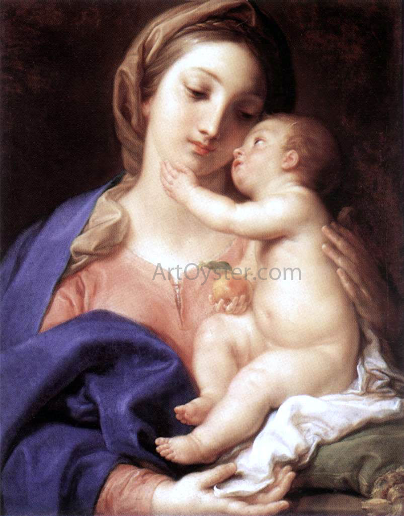  Pompeo Girolamo Batoni Madonna and Child - Hand Painted Oil Painting