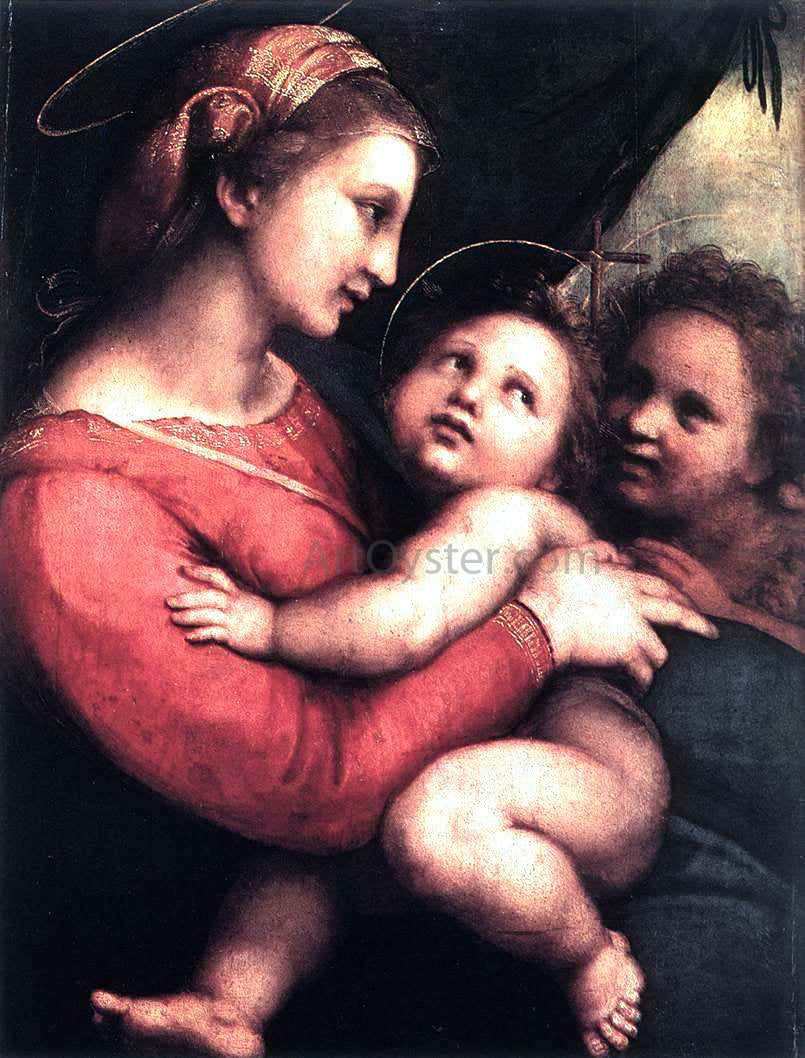 Raphael Madonna della Tenda - Hand Painted Oil Painting