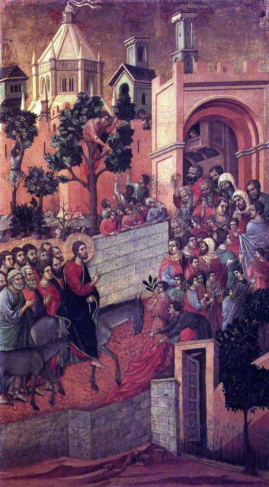 Duccio Di Buoninsegna Maesta (Detail From The Maesta Alterpiece) - Hand Painted Oil Painting