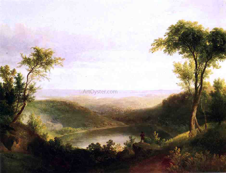 Thomas Doughty Maine Seacoast - Hand Painted Oil Painting