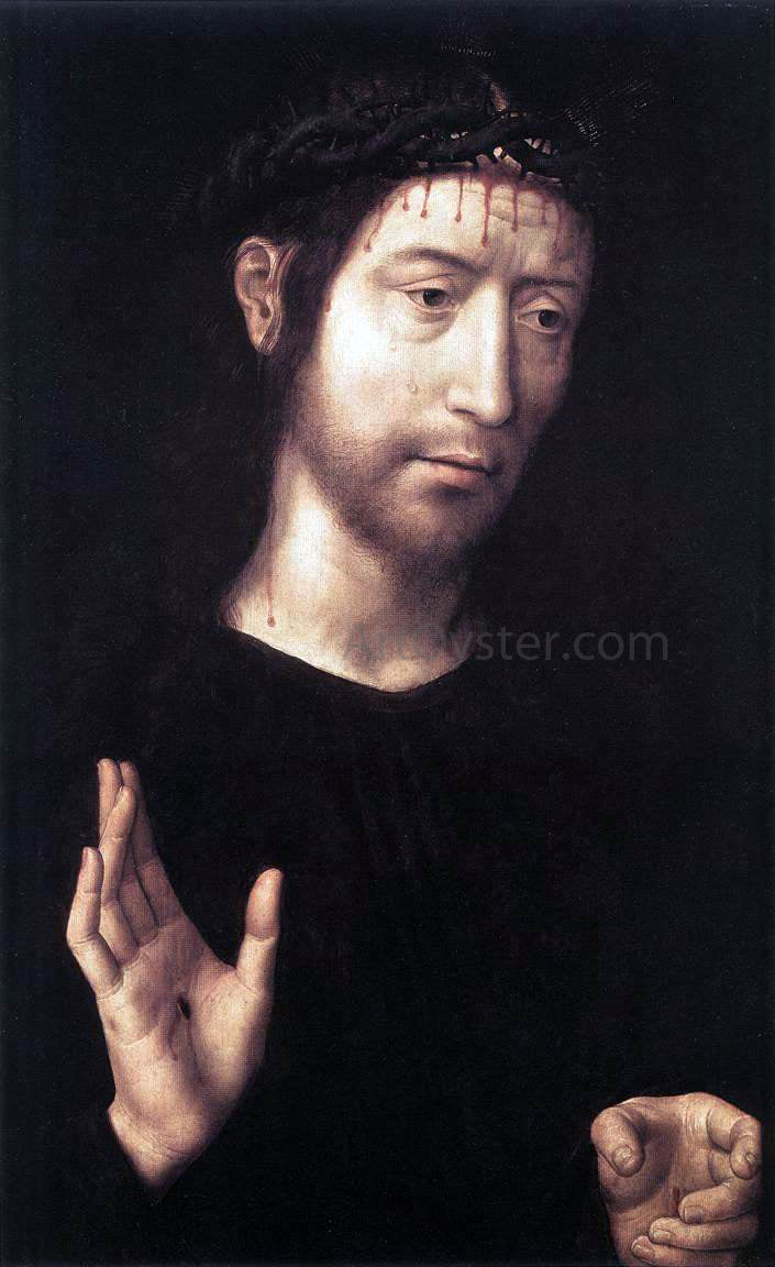 Hans Memling Man of Sorrows - Hand Painted Oil Painting