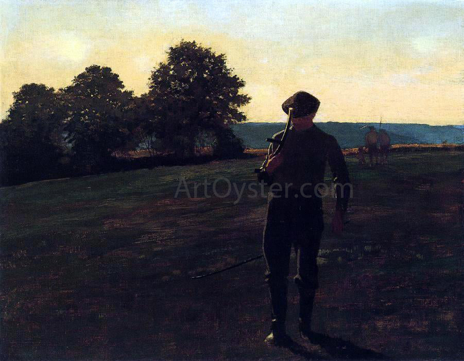 Winslow Homer Man with a Sythe - Hand Painted Oil Painting