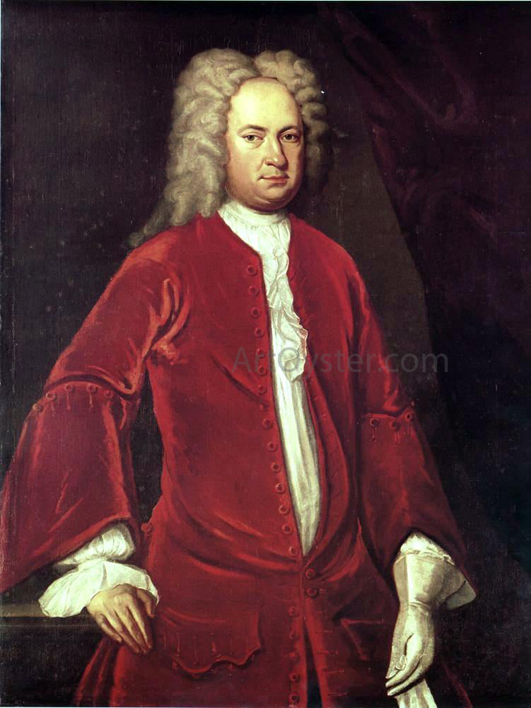 Charles Bridges Mann Page II - Hand Painted Oil Painting