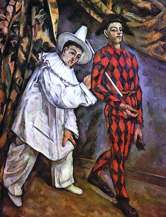 Paul Cezanne Mardi Gras - Hand Painted Oil Painting