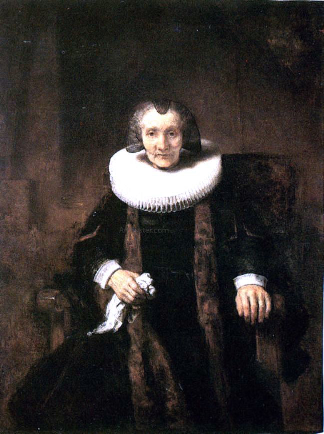 Rembrandt Van Rijn Margaretha de Geer - Hand Painted Oil Painting