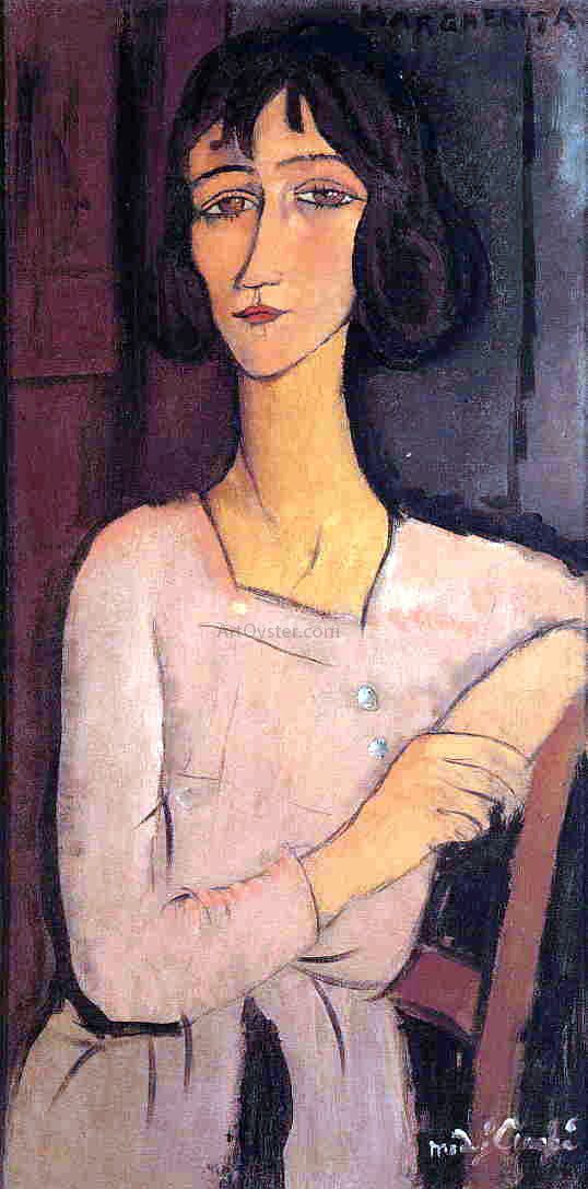 Amedeo Modigliani Marguerite Seated - Hand Painted Oil Painting