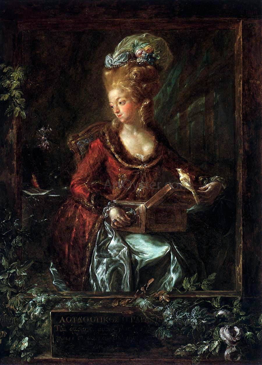 Luis Paret Y Alcazar Maria de las Nieves Micaela Fourdinier - Hand Painted Oil Painting