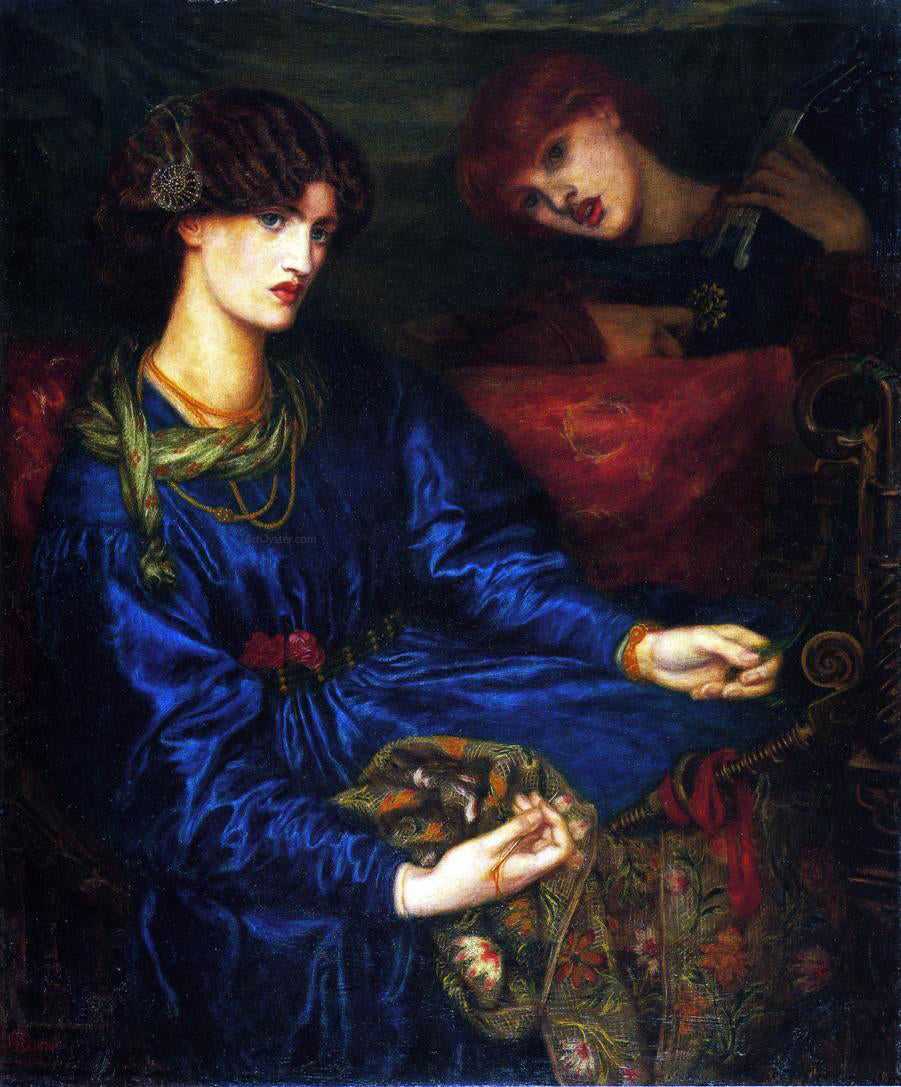 Dante Gabriel Rossetti Mariana - Hand Painted Oil Painting