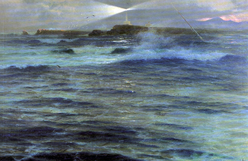 Salvador Abril Y Blasco Marina - Hand Painted Oil Painting
