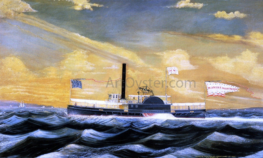 James Bard Martha Washington - Hand Painted Oil Painting